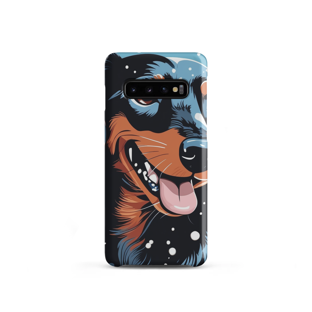 PugMug Custom Black Dachshund Samsung Case