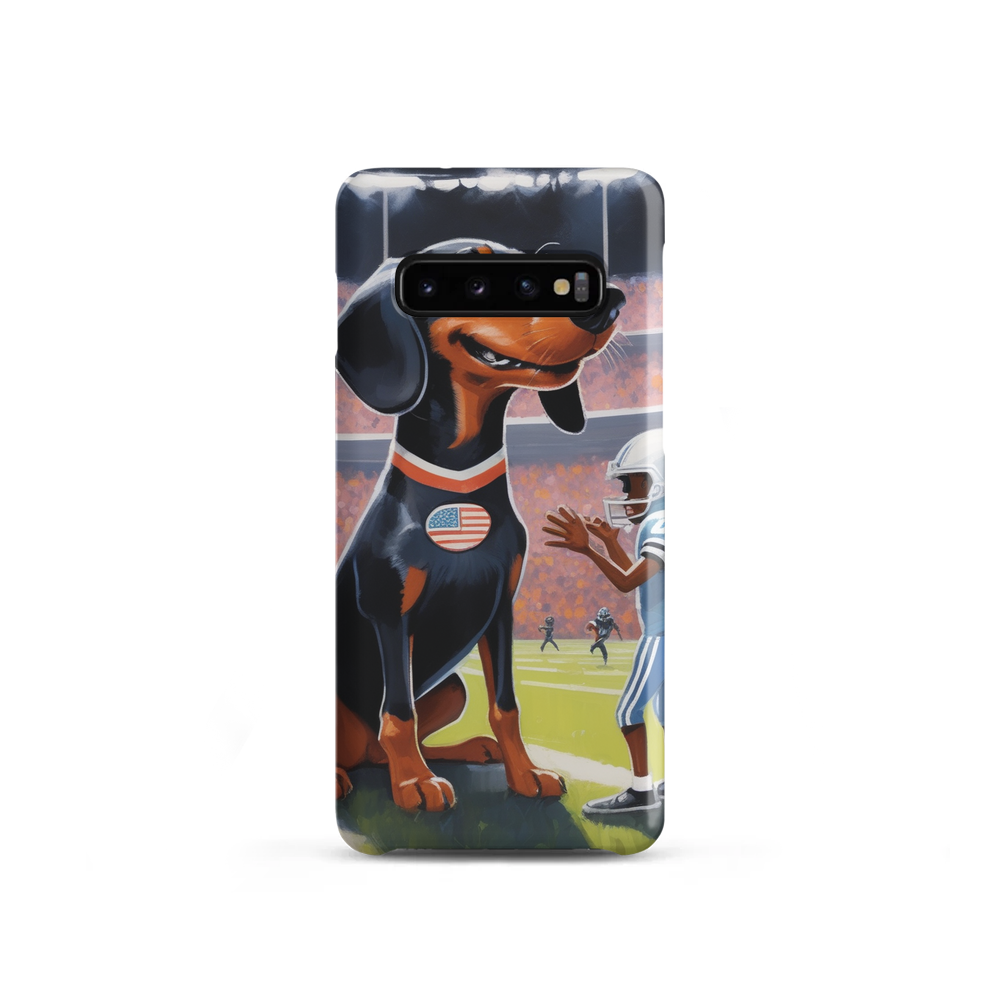 PugMug Custom Black Dachshund Samsung Case