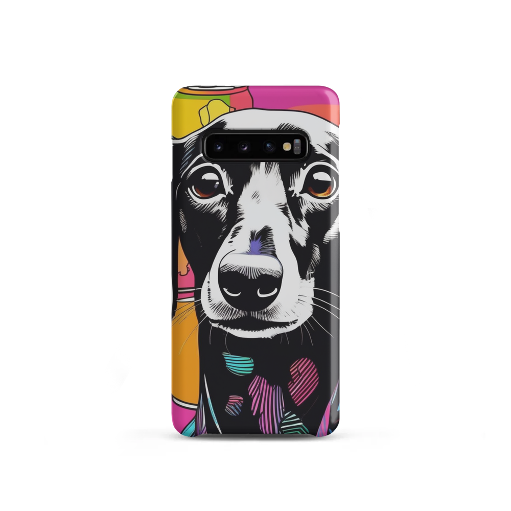 PugMug Custom Black Dachshund Samsung Case