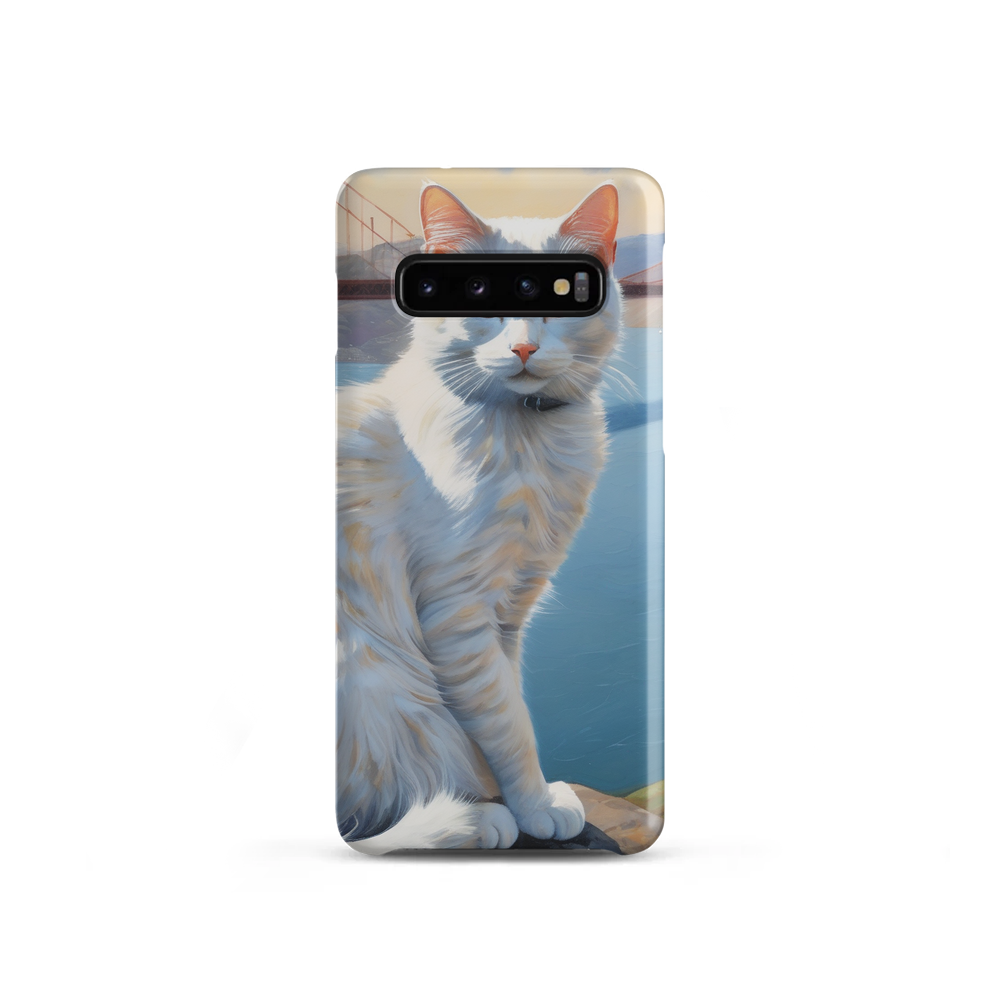 PugMug Custom White Companion Cat Samsung Case