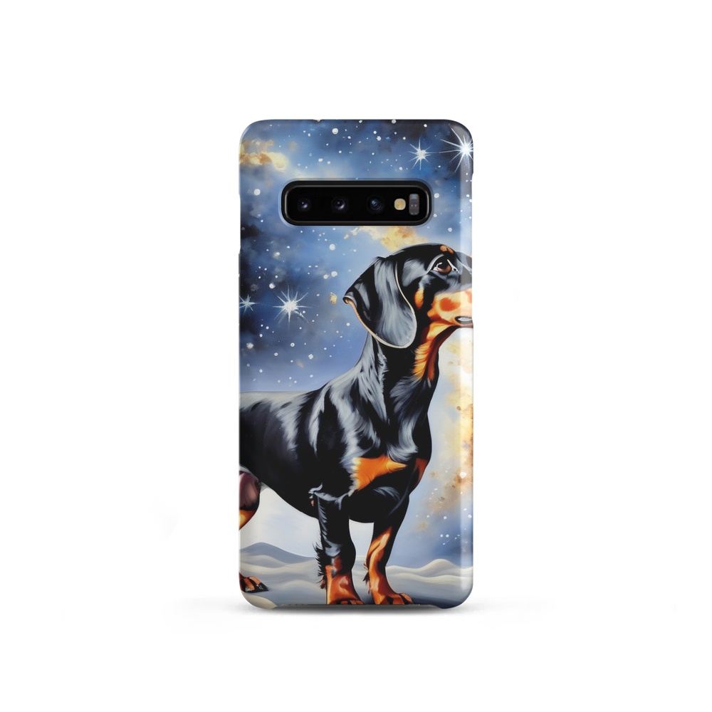 PugMug Custom Black Dachshund Samsung Case
