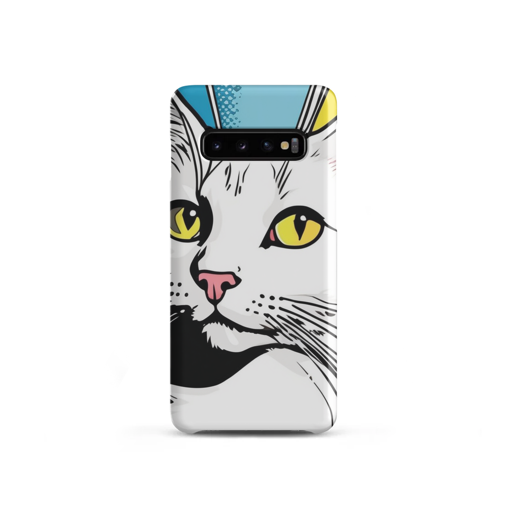 PugMug Custom White Companion Cat Samsung Case