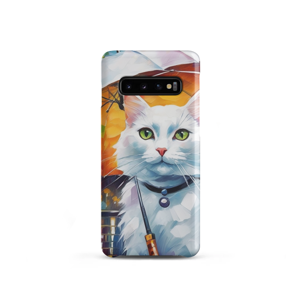 PugMug Custom White Companion Cat Samsung Case