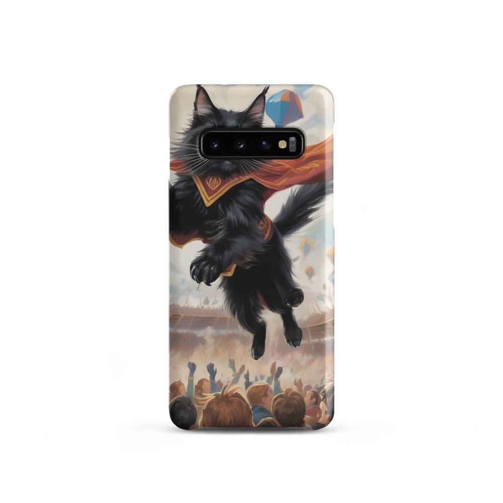 PugMug Custom Black Maine Coon Cat Samsung Case