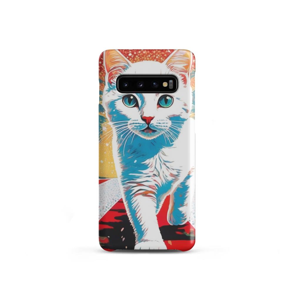 PugMug Custom White Companion Cat Samsung Case