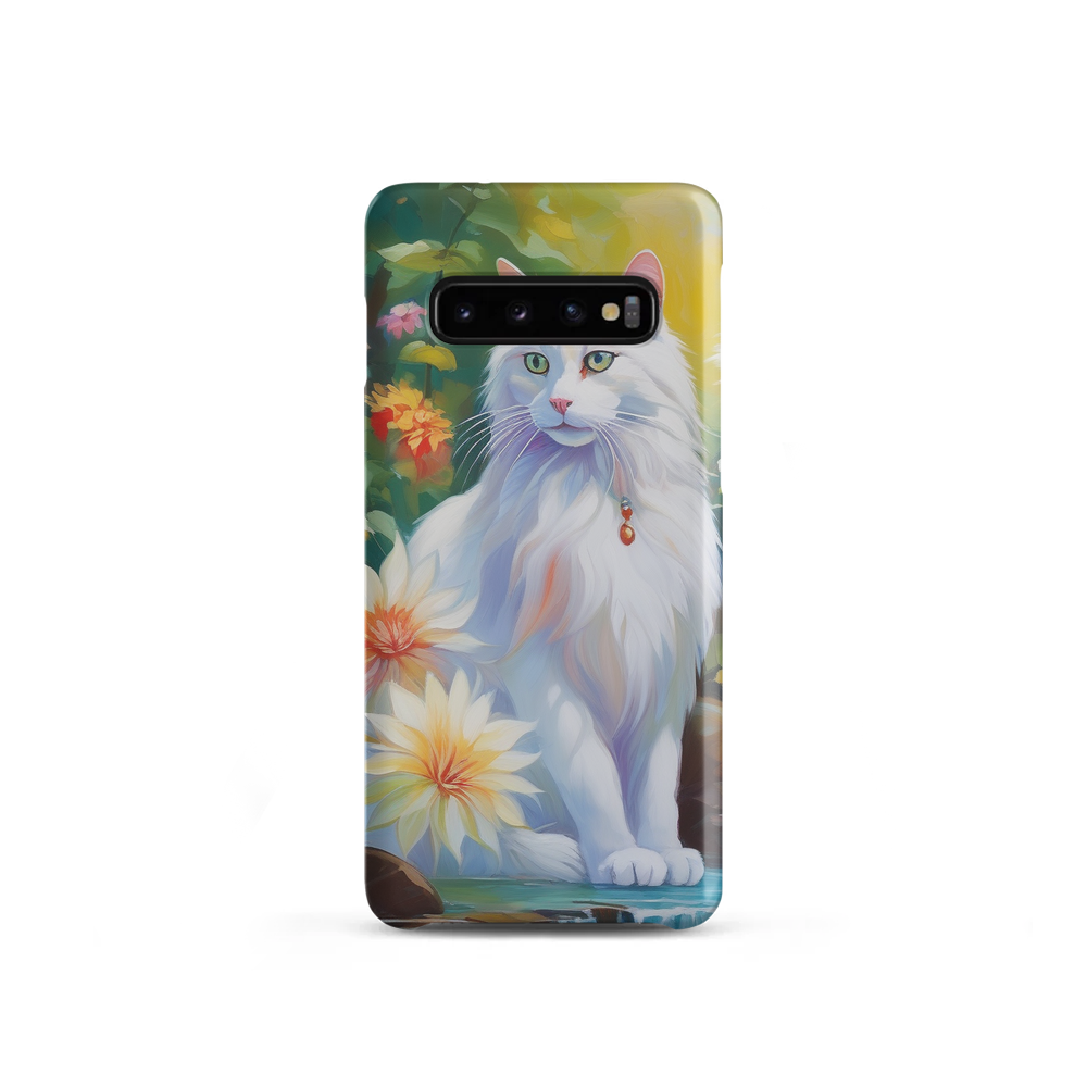 PugMug Custom White Companion Cat Samsung Case