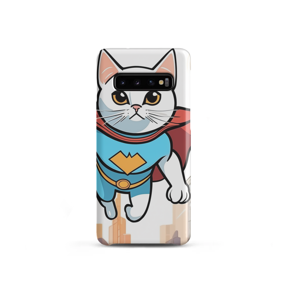 PugMug Custom White Companion Cat Samsung Case