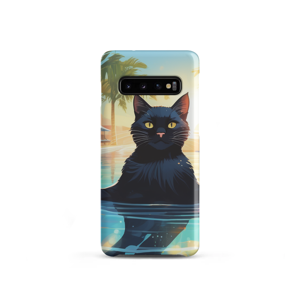 PugMug Custom Black Exotic Cat Samsung Case