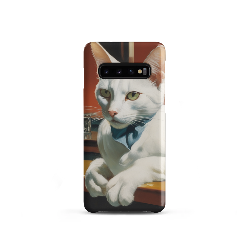 PugMug Custom White Companion Cat Samsung Case