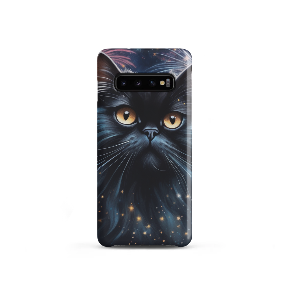PugMug Custom Black Persian Cat Samsung Case