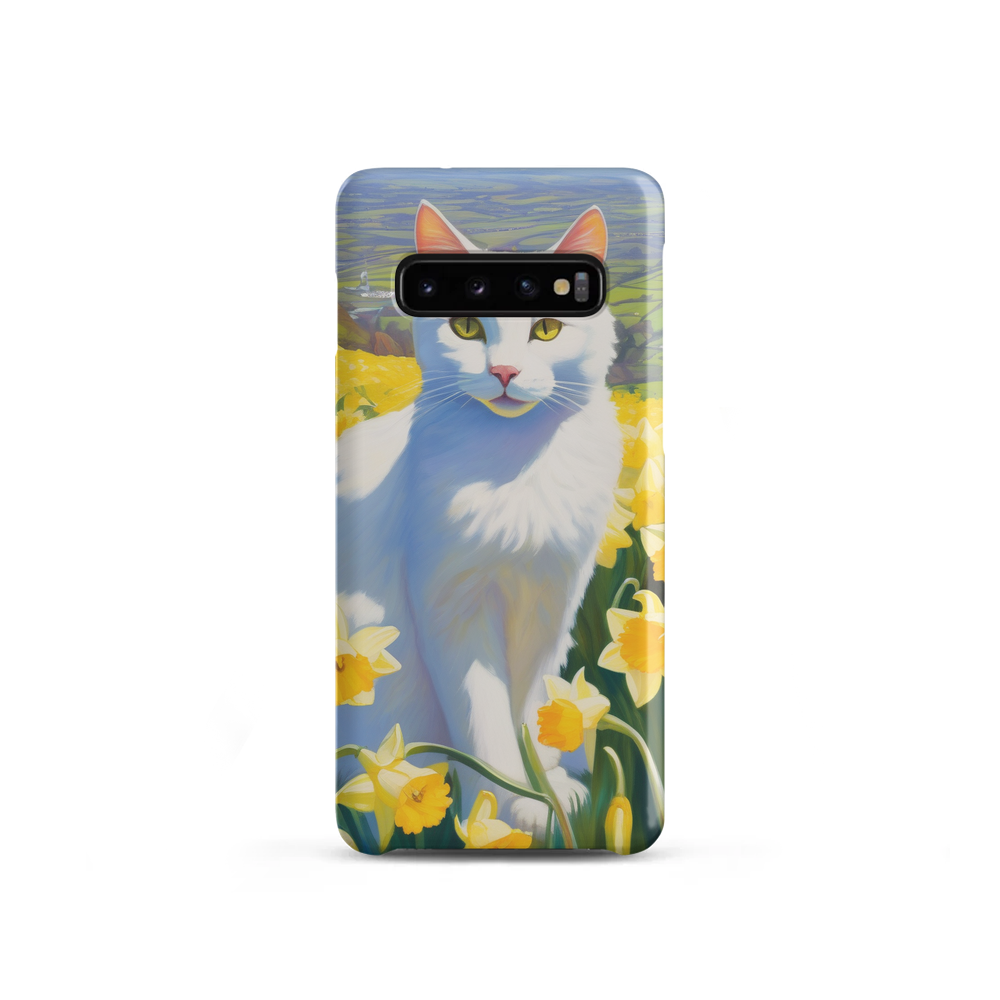 PugMug Custom White Companion Cat Samsung Case