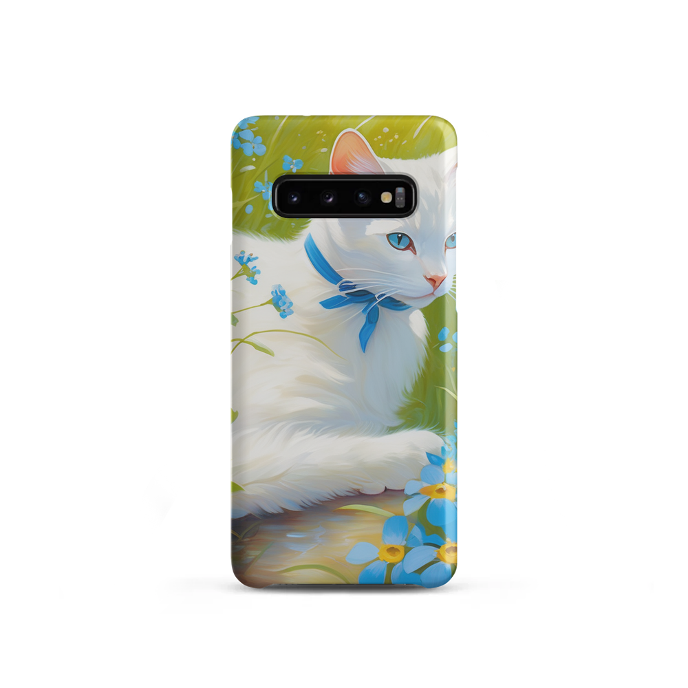 PugMug Custom White Companion Cat Samsung Case