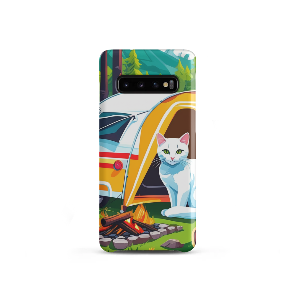 PugMug Custom White Companion Cat Samsung Case