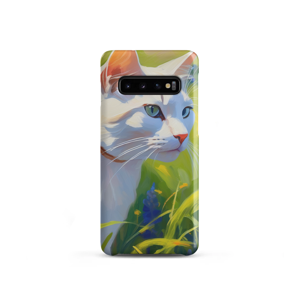 PugMug Custom White Companion Cat Samsung Case