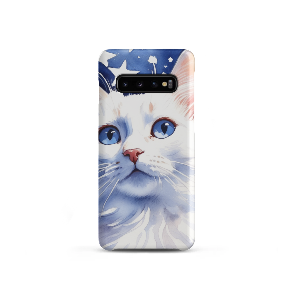 PugMug Custom White Companion Cat Samsung Case