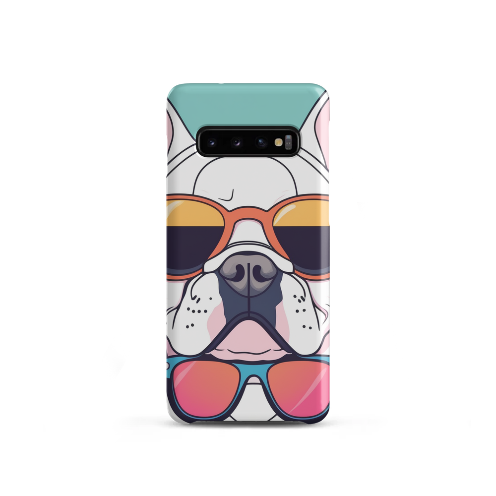PugMug Custom White French Bulldog Samsung Case