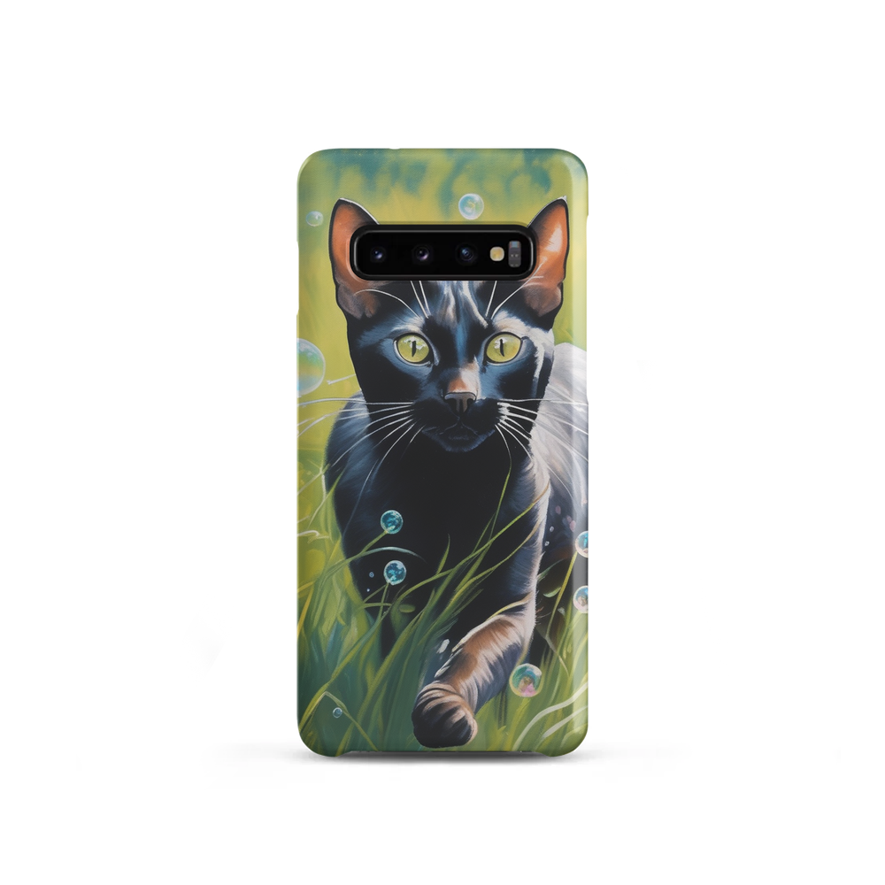 PugMug Custom Black Abyssinian Cat Samsung Case