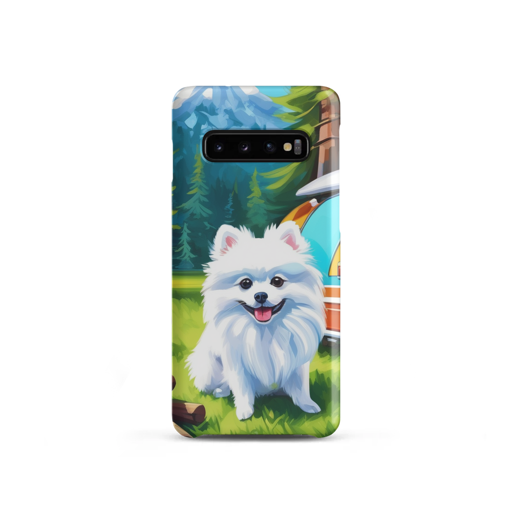 PugMug Custom White Pomeranian Samsung Case
