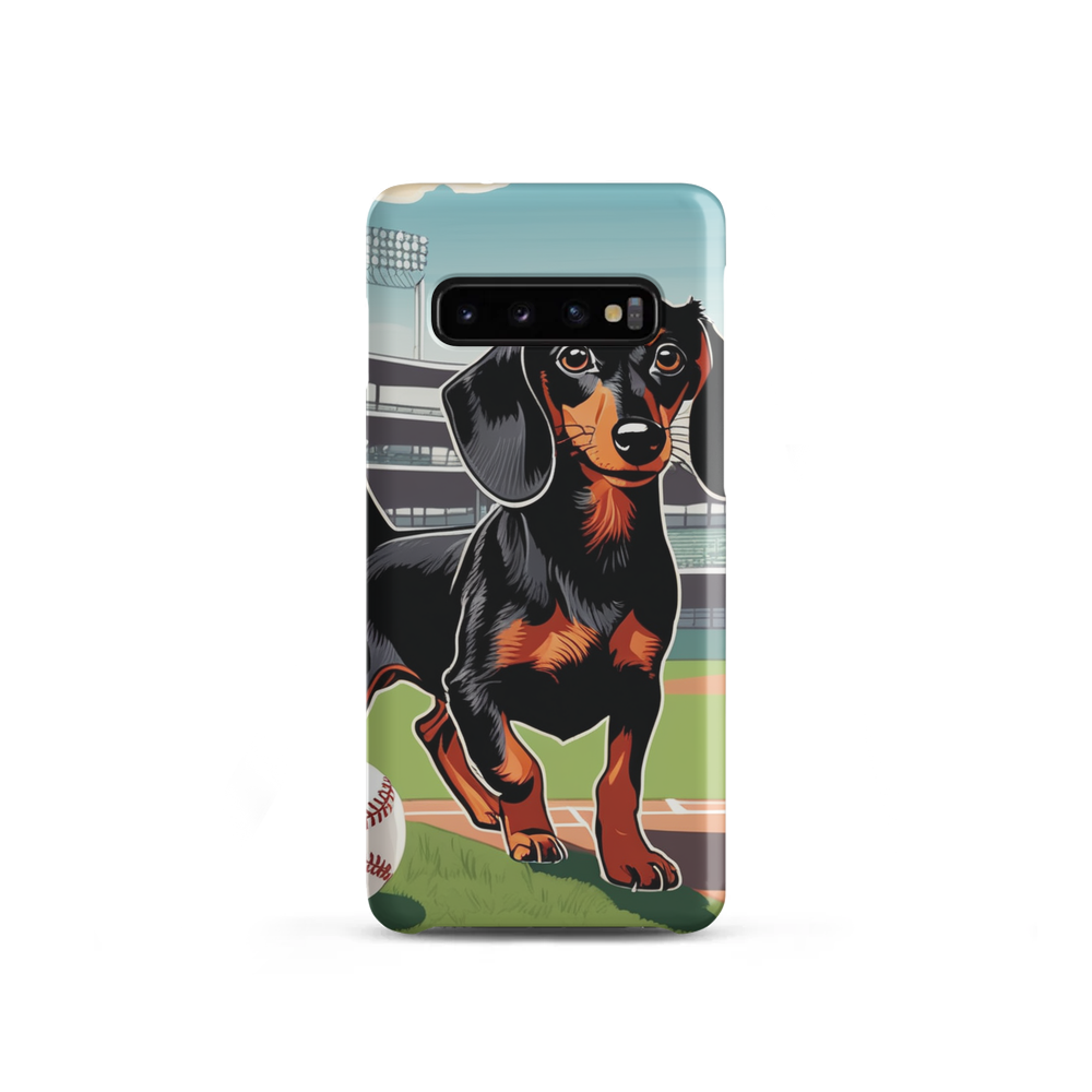 PugMug Custom Black Dachshund Samsung Case