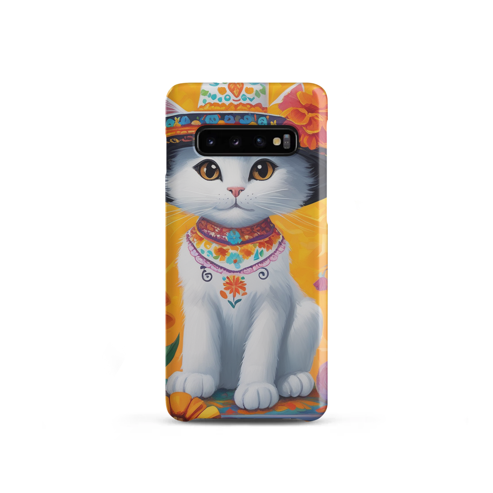PugMug Custom White Companion Cat Samsung Case