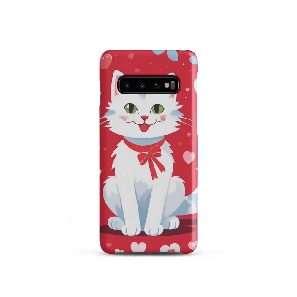 PugMug Custom White Companion Cat Samsung Case