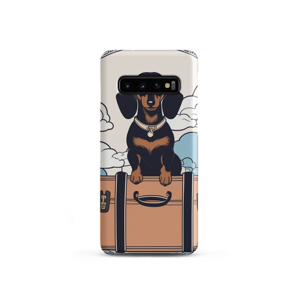 PugMug Custom Black Dachshund Samsung Case