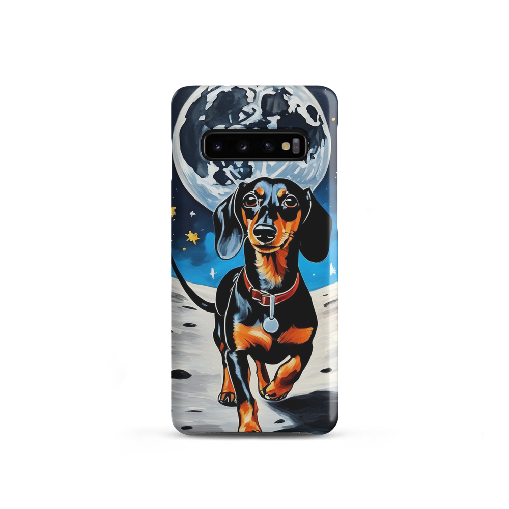 PugMug Custom Black Dachshund Samsung Case