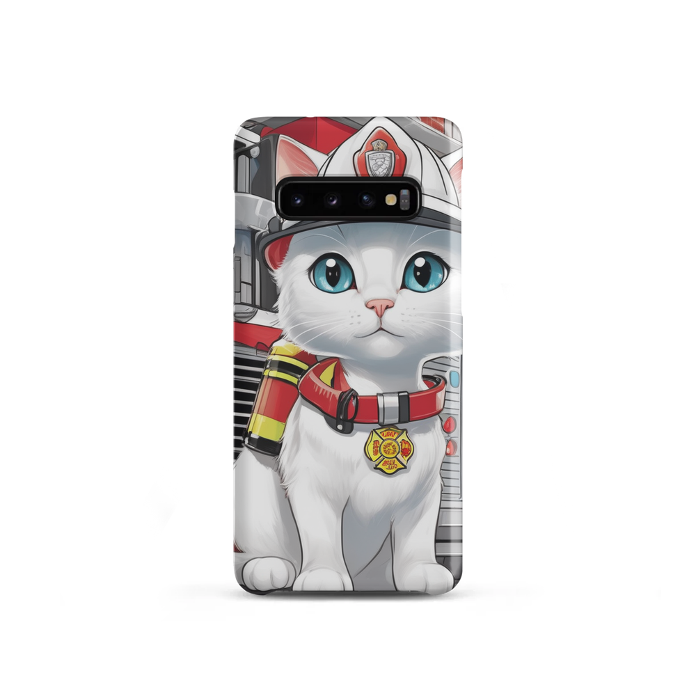 PugMug Custom White Companion Cat Samsung Case