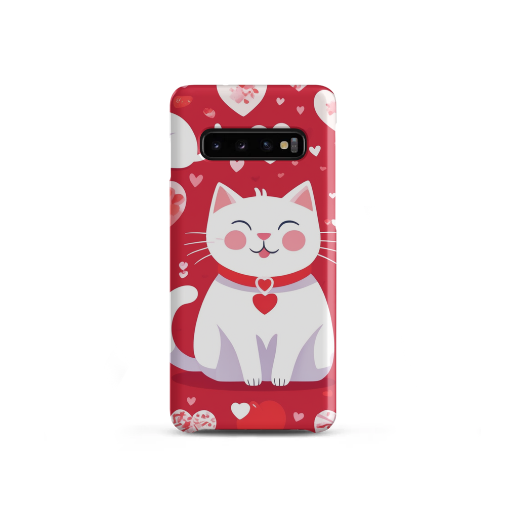 PugMug Custom White Companion Cat Samsung Case