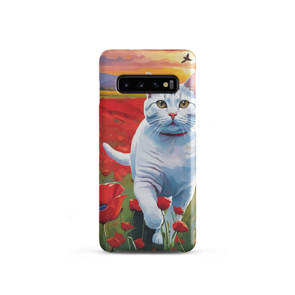 PugMug Custom White American Shorthair Cat Samsung Case