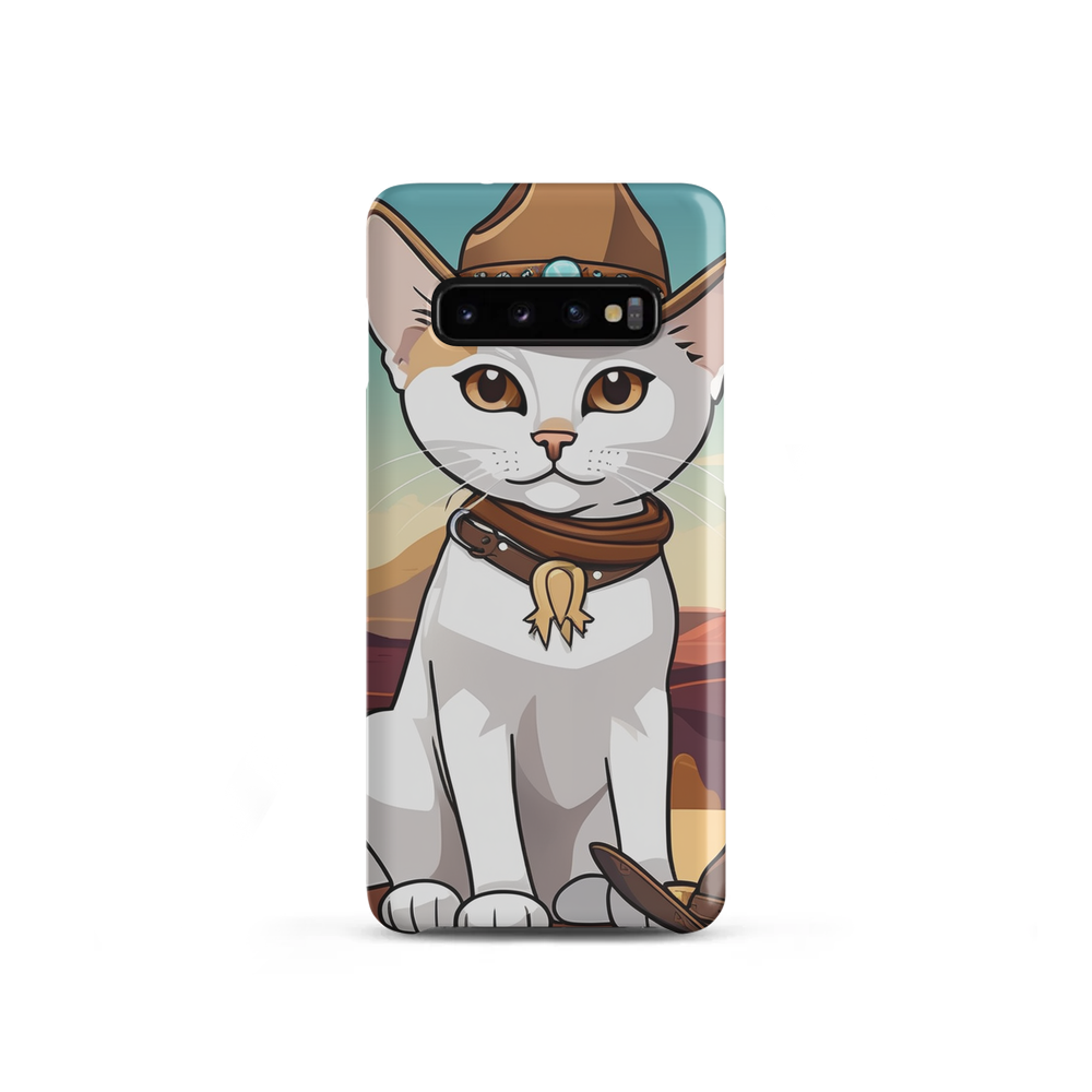 PugMug Custom White Abyssinian Cat Samsung Case