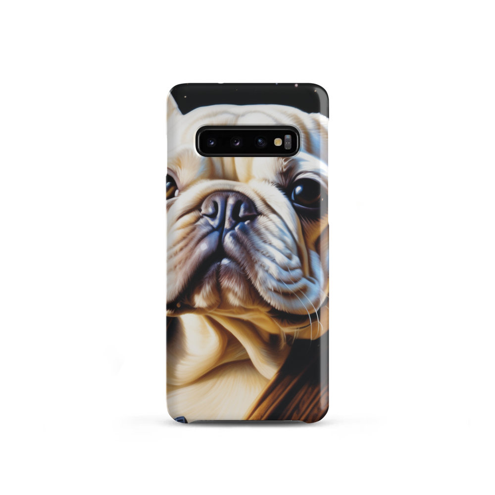 PugMug Custom White French Bulldog Samsung Case