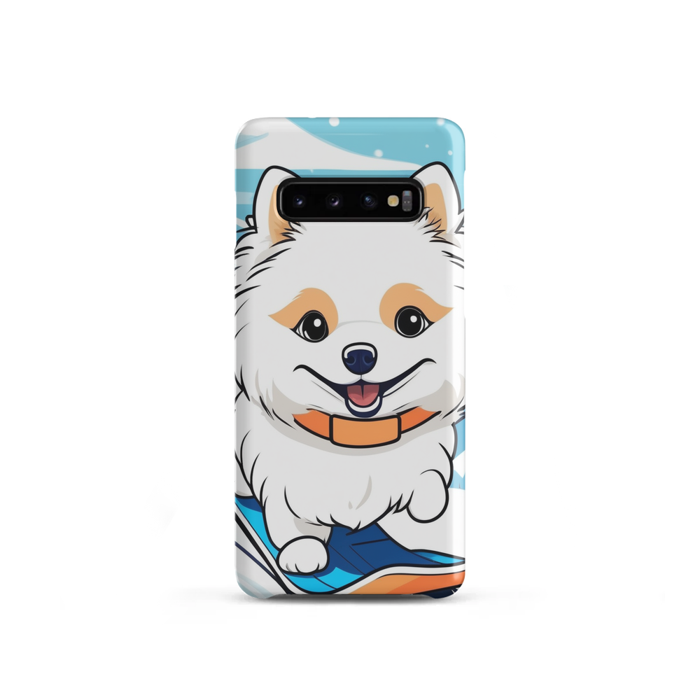 PugMug Custom White Pomeranian Samsung Case