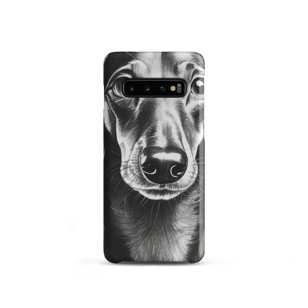 PugMug Custom Black Dachshund Samsung Case
