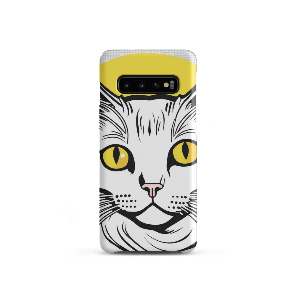 PugMug Custom White Companion Cat Samsung Case