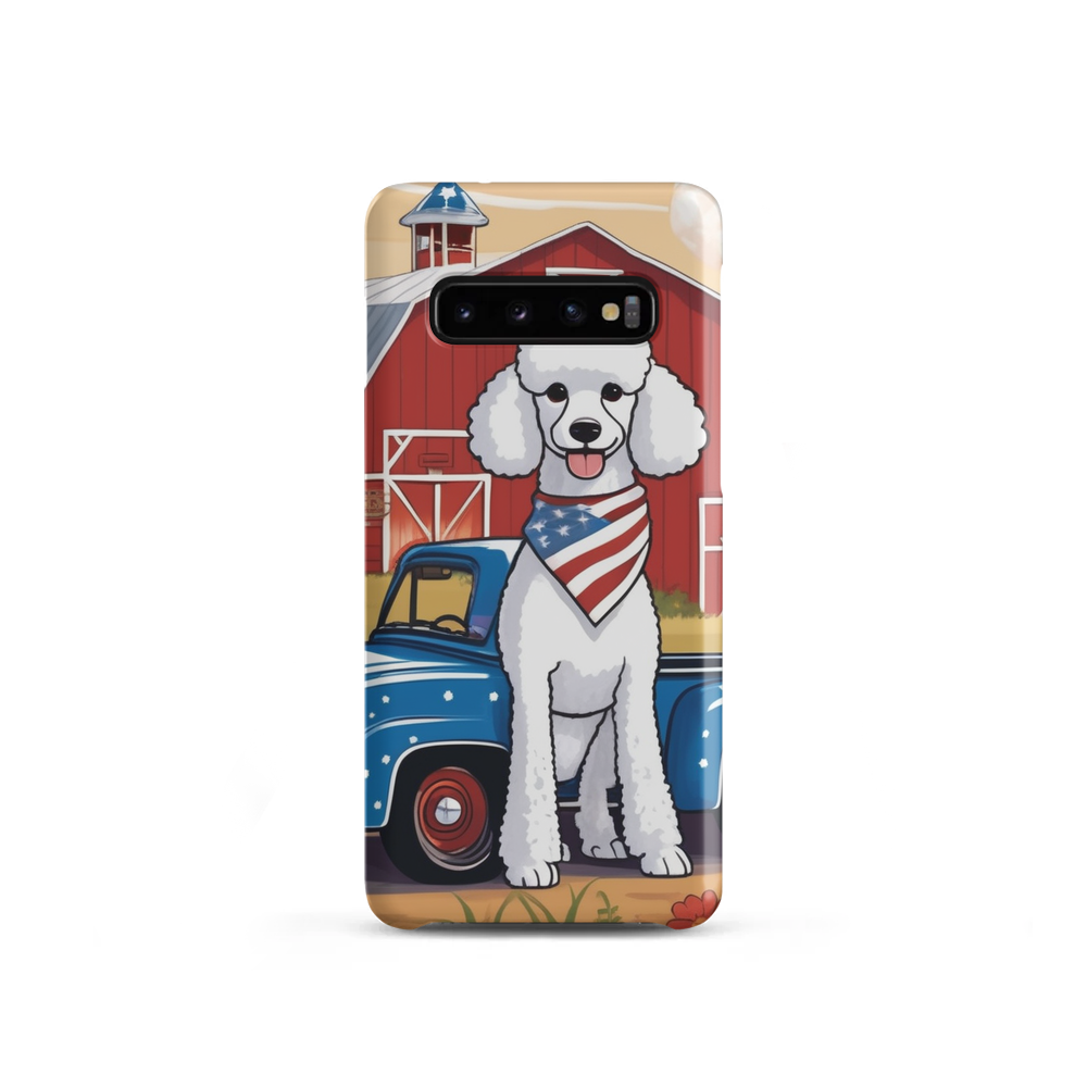 PugMug Custom White Poodle Samsung Case