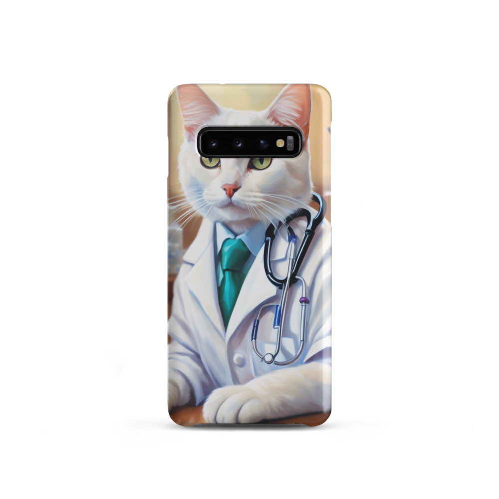 PugMug Custom White Companion Cat Samsung Case
