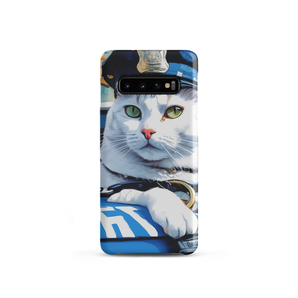PugMug Custom White Companion Cat Samsung Case