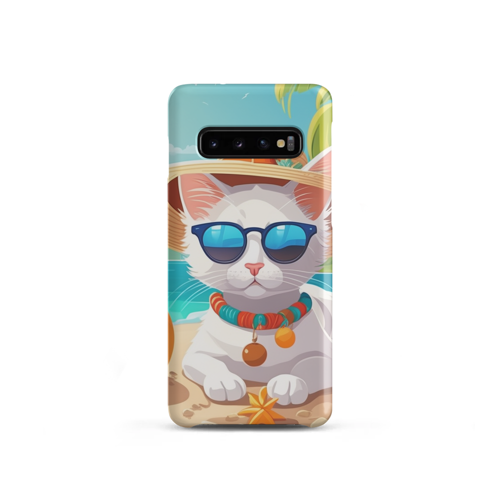 PugMug Custom White Companion Cat Samsung Case