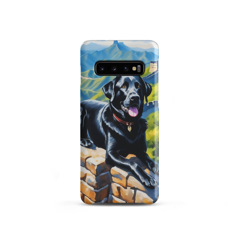 PugMug Custom Black Labrador Retriever Samsung Case