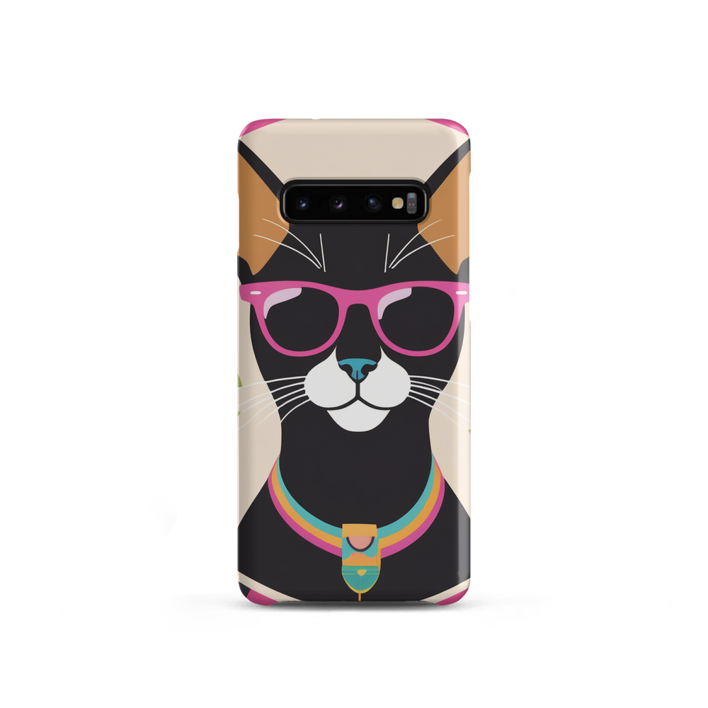 PugMug Custom Black Abyssinian Cat Samsung Case