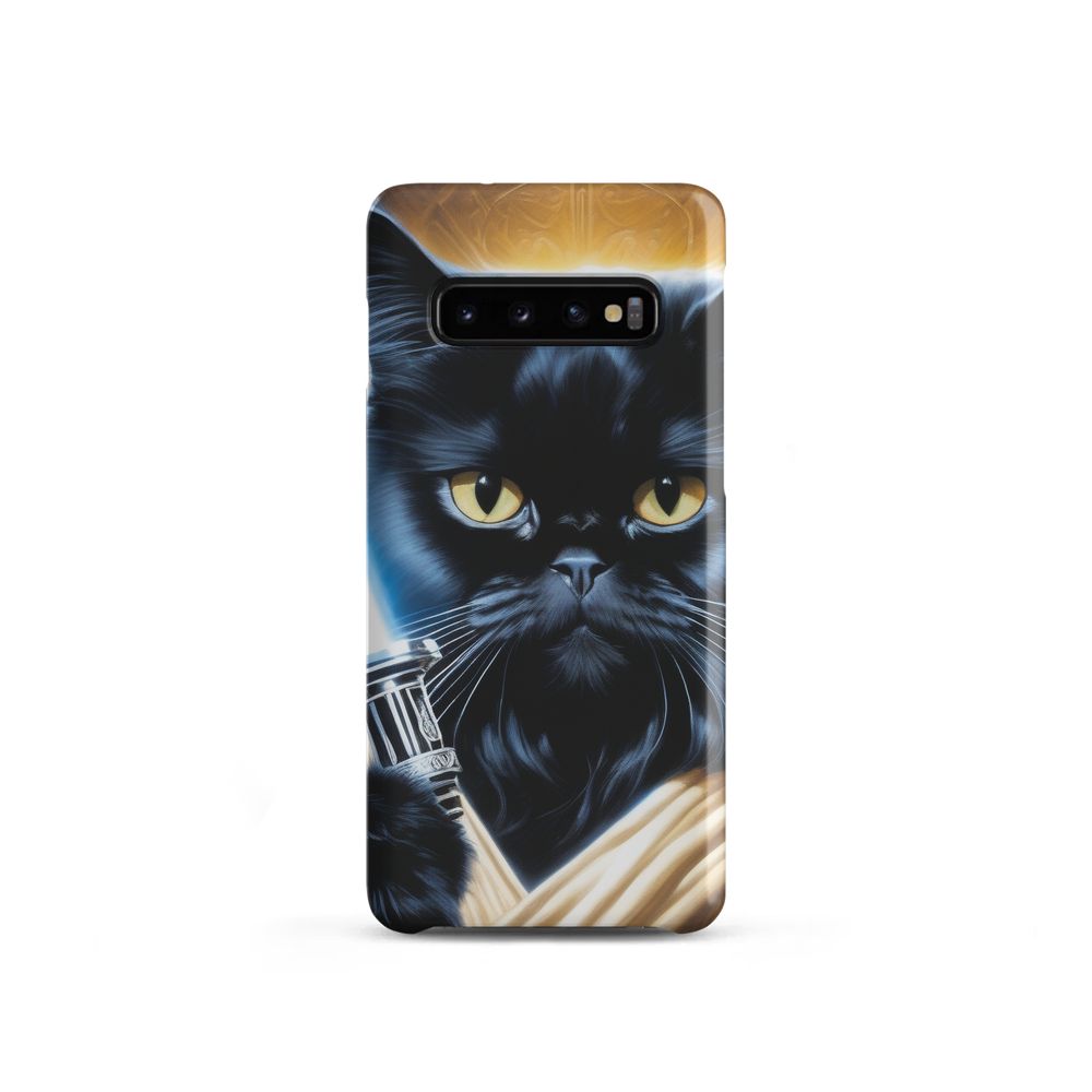 PugMug Custom Black Persian Cat Samsung Case