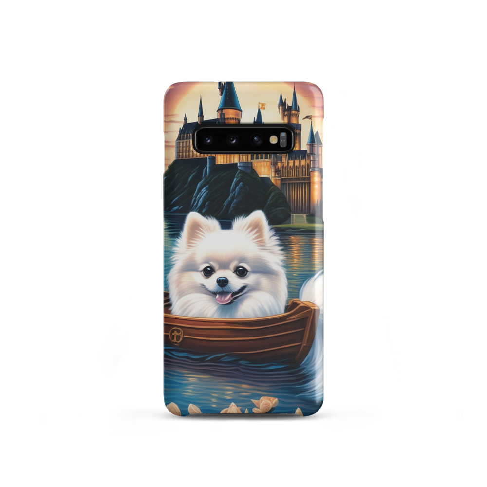 PugMug Custom White Pomeranian Samsung Case