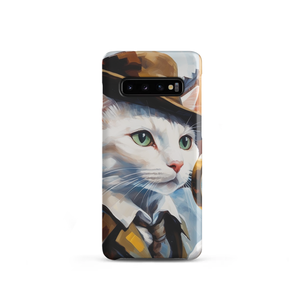 PugMug Custom White Companion Cat Samsung Case