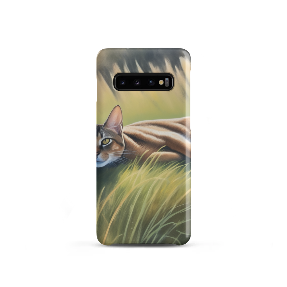 PugMug Custom Tabby Abyssinian Cat Samsung Case