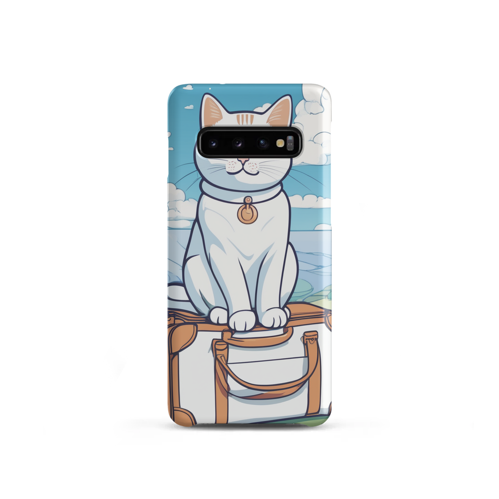PugMug Custom White Companion Cat Samsung Case