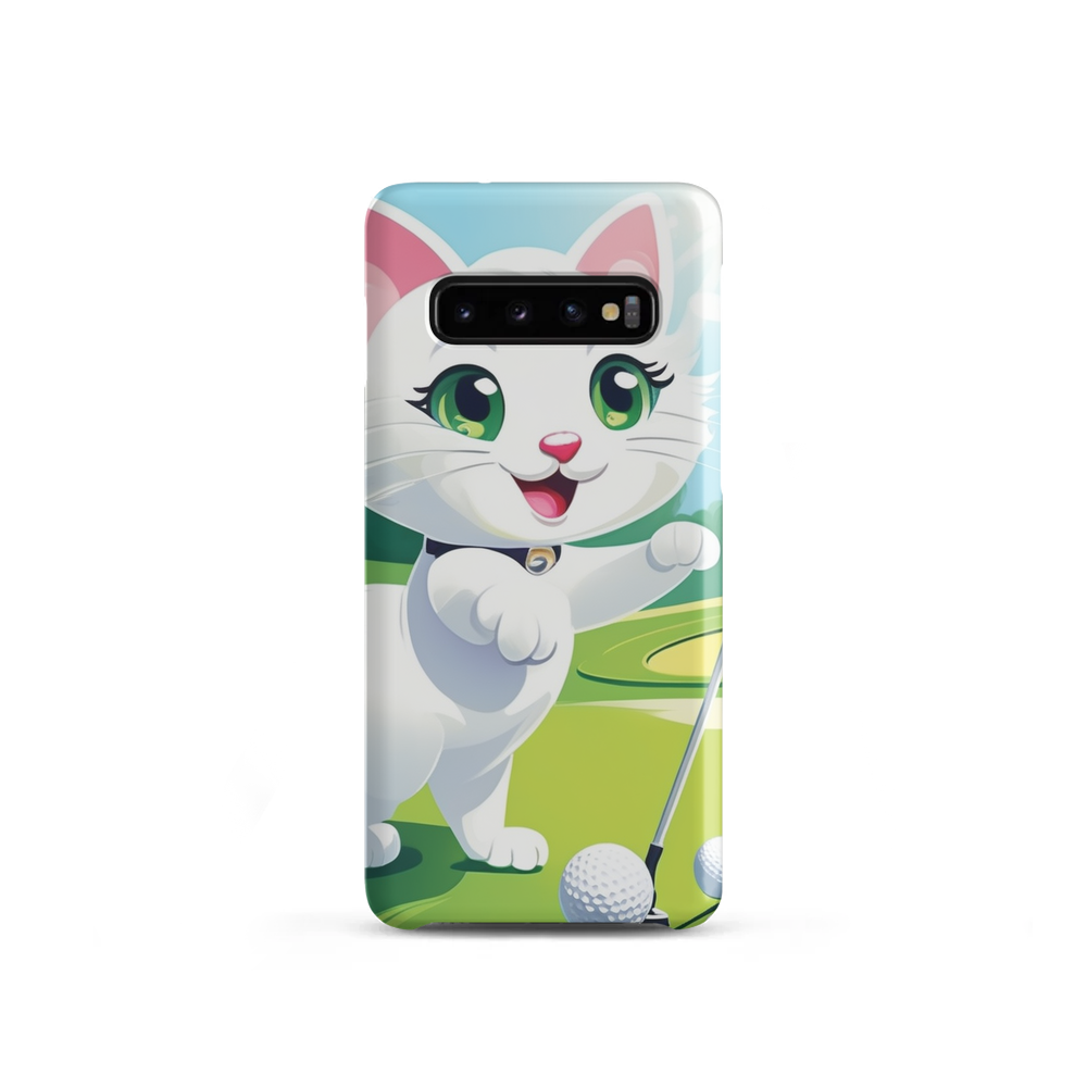 PugMug Custom White Companion Cat Samsung Case