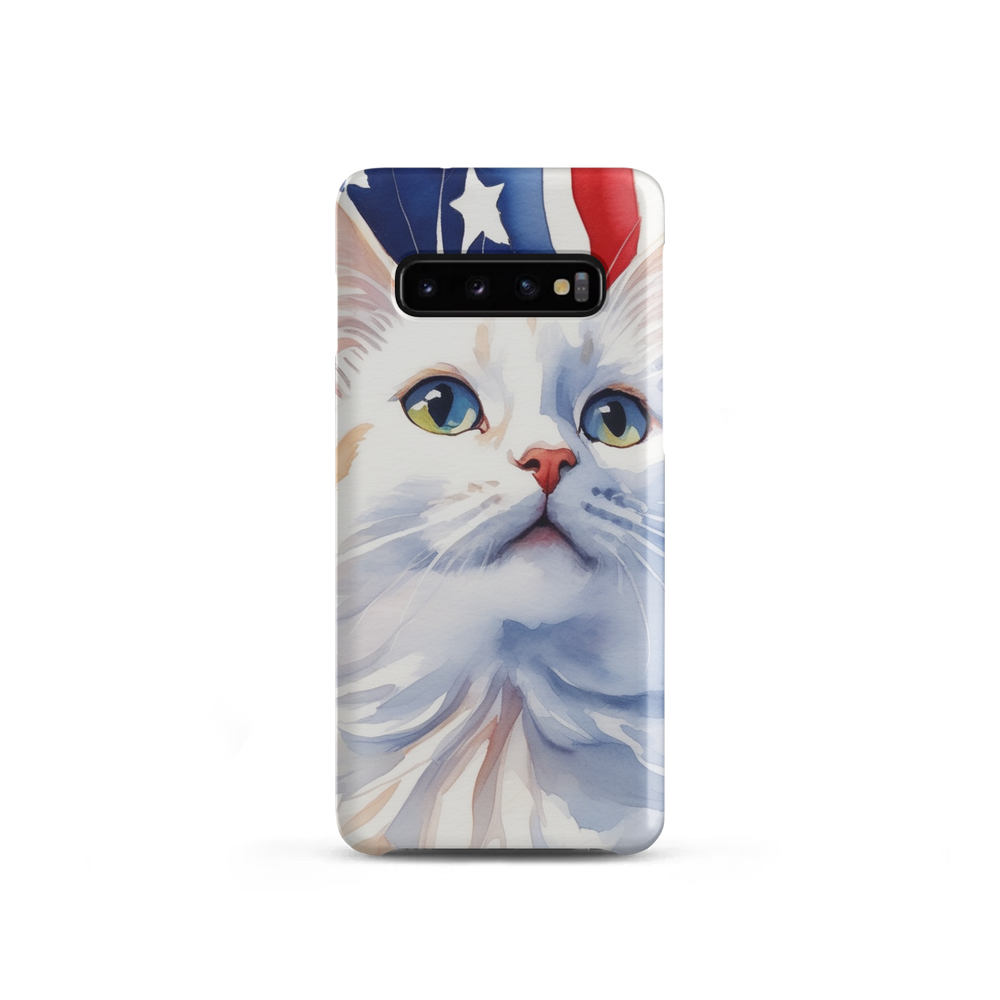 PugMug Custom White Companion Cat Samsung Case