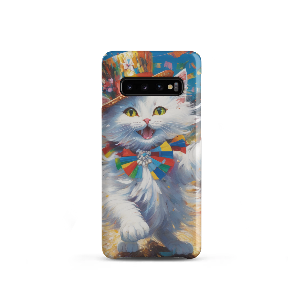 PugMug Custom White Companion Cat Samsung Case