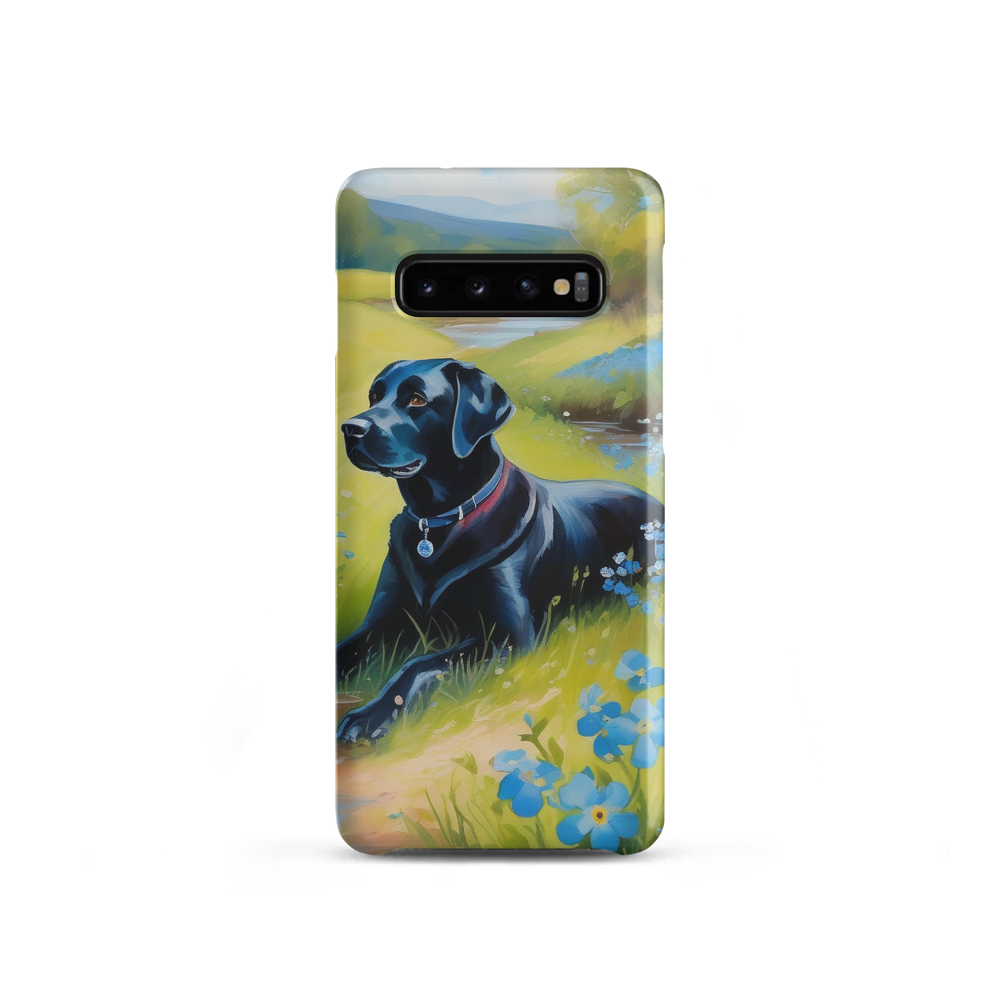 PugMug Custom Black Labrador Retriever Samsung Case